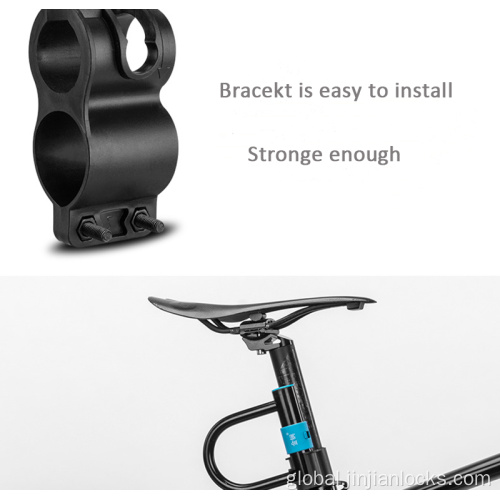 Bike Locks anti-theft U bike lock double protection bicycle lock Supplier